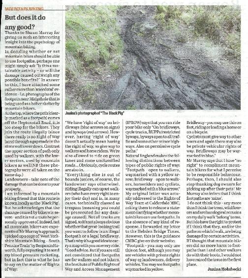 HBT mountain biking